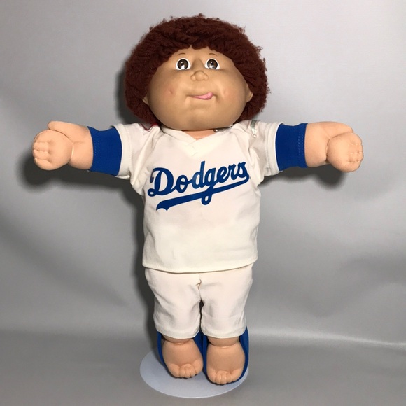 Cabbage Patch Kids Other - CPK Vintage 1986 Cabbage Patch Kids All-Stars Doll LA Dodgers MLB Baseball